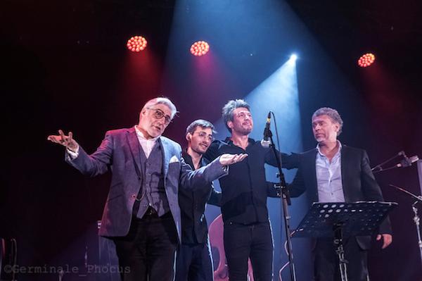Giovanni Mirabassi (p), Cl&eacute;ment Daldosso (b), Guillaume Perret (ts), Lukmil Perez (dm), Stockfish, Nice, 4 avril 2023 &copy; Umberto Germinale-Phocus