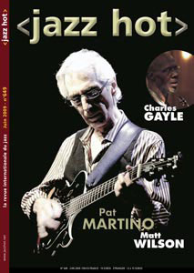 Pat Martino en couverture de Jazz Hot n649, 2009