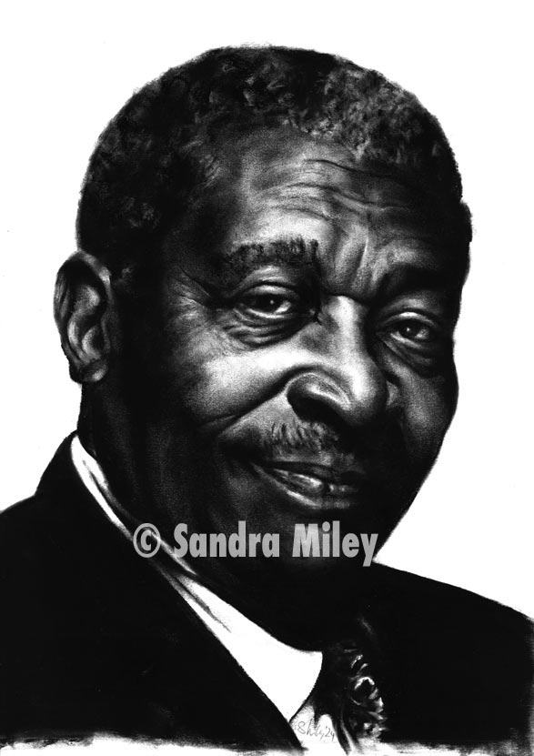 B. B. King © Sandra Miley