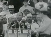 Martin Luther King, 28 août 1963 © Extrait de la vidéo de Dailymotion