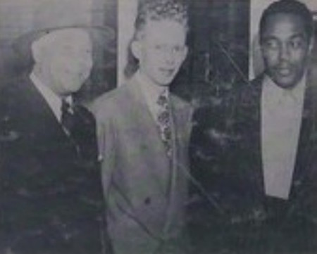 Sidney Bechet, Bob Wilber, Charlie Parker, Paris, 1949 © Photo X, coll. Michel Laplace by courtesy