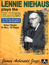 Lennie Niehaus, Plays the Blues, Jamey Aebersold Jazz Lennie Niehaus, Plays the Blues, Jamey Aebersold Jazz