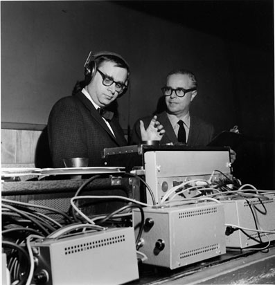 Rudy Van Gelder et Alfred Lion © Francis Wolff-Mosaic Images