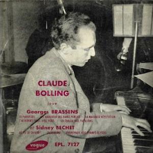 1956. Claude Bolling joue Georges Brassens et Sidney Bechet