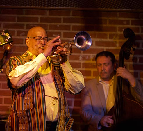 Gilles Naturel avec Jimmy Owens, Sunside, Paris, 2015 © Mathieu Perez Gilles Naturel avec Jimmy Owens, Sunside, Paris, 2015 © Mathieu Perez