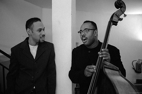 Joshua Redman et Christian McBride (1995) © Jacky Lepage