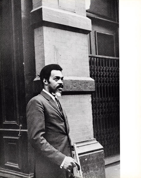 Albert Ayler, 1966, New York, Jazz Hot n222, p18, Photo Annette Léna © Archives Jazz Hot