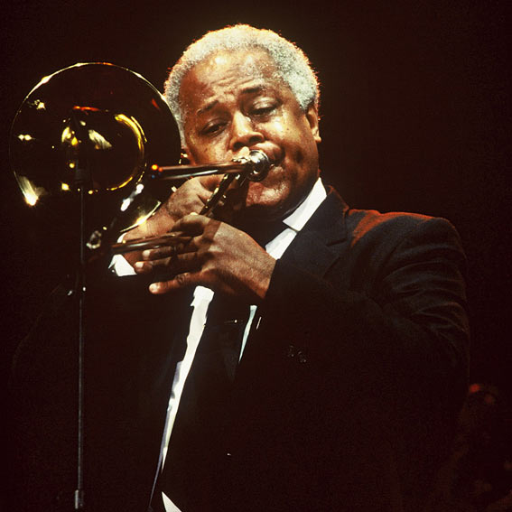 Slide Hampton, Vienne, 1993 © Pascal Kober