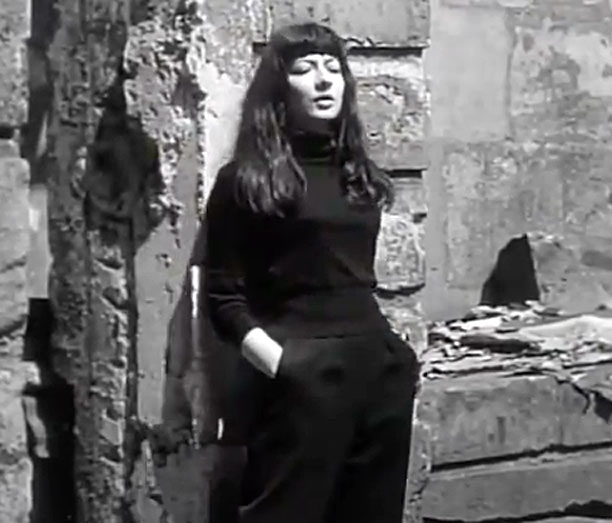 1955. Around The World, St Germain-des-Prés, imgage extraite du documentaire d’Orson Welles (cf. Vidéos)