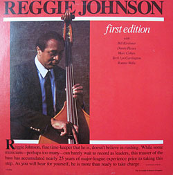 Reggie Johnson, First Edition Reggie Johnson, First Edition