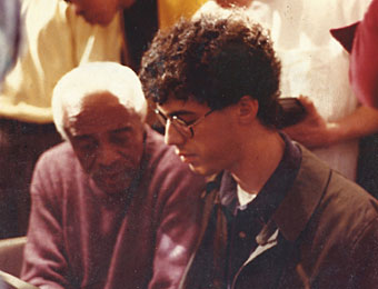 Barry Harris et Spike Wilner, 1992 © photo X by courtesy of Spike Wilner Barry Harris et Spike Wilner, 1992 © photo X by courtesy of Spike Wilner