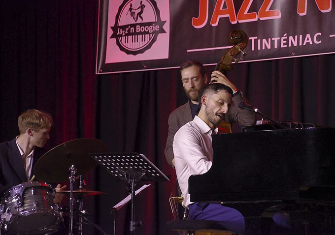 Malte Arndal, Luca Fattorini, Pablo Campos &copy; Christian Delamaire/Jazz'N Boogie by courtesy
