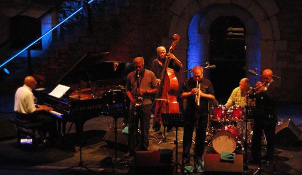 Kirk Lightsey, toujours avec Cecil McBee 50 ans aprs, avec Billy Harper, David Weiss, Billy Hart (The Cookers), 2010, La Seyne-sur-Mer © Photo Alain Dupuy-Raufaste