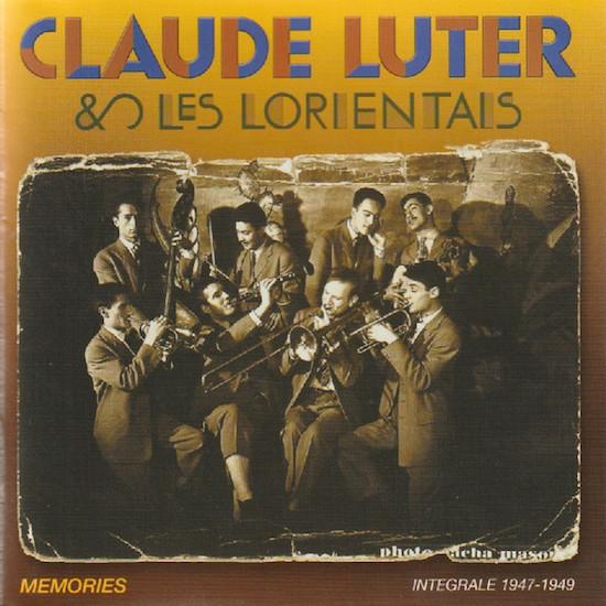 Claude Luter (devant, 2e en partant de la gauche) et Les Lorientais avec Christian Azzi (derrière, 3e en partant de la gauche)