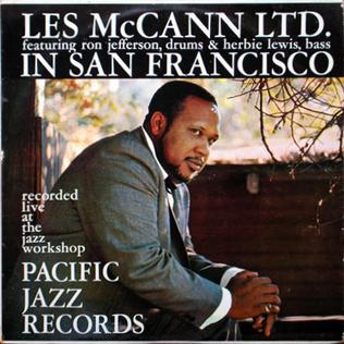 1960. Les McCann Ltd., In San Francisco, Pacific Jazz