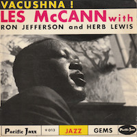 45T 1961. Les McCann, Vacushna!, Pacific Jazz