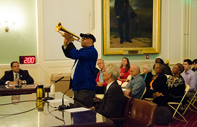 Jimmy Owens, Gene Perla, Jimmy Cobb, Bertha Hope, Keisha St. Joan, Town Hall, New York, 17 septembre 2014 © Mathieu Perez