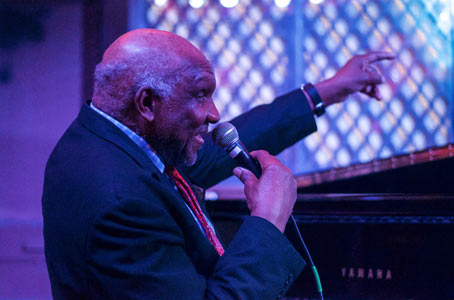 Harold Mabern, au Ginny's, Harlem, 5 mars 2016 © Mathieu Perez