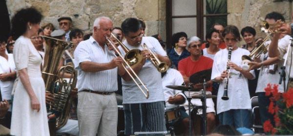 De gauche à droite: Carol Leigh, Henri Perrier, Laurent Verdeaux, Jean-Marc et Michel Laplace, Marciac, 1995 © Lisiane Laplace De gauche à droite: Carol Leigh, Henri Perrier, Laurent Verdeaux, Jean-Marc et Michel Laplace, Marciac, 1995 © Lisiane Laplace