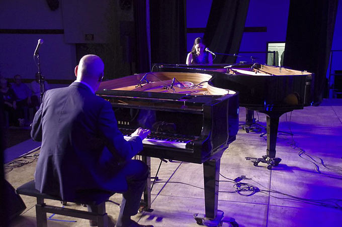 Frank Muschalle et Ladyva, Festival Jazz'N Boogie 2024 de Tint&eacute;niac &copy; Christian Delamaire/Jazz'N Boogie by courtesy