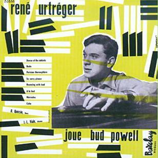 1955. Ren&eacute; Urtreger, Joue Bud Powell, Barclay