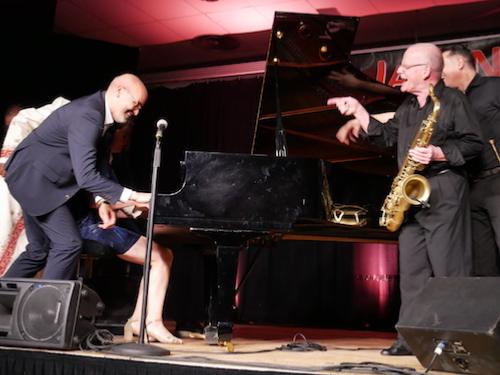 Frank Muschalle (p), Jazz'N Boogie, Tint&eacute;niac, 13 juin 2025 &copy; J&eacute;r�me Partage