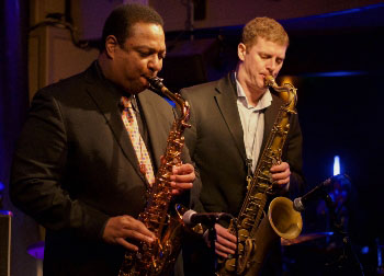 Vincent Herring et Eric Alexander © Mathieu Perez