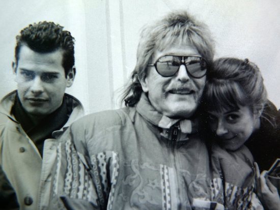 Claus Raible, Mark Murphy et Anna Lauvergnac, Paris, 1992 © photo X by courtesy of Claus Raible