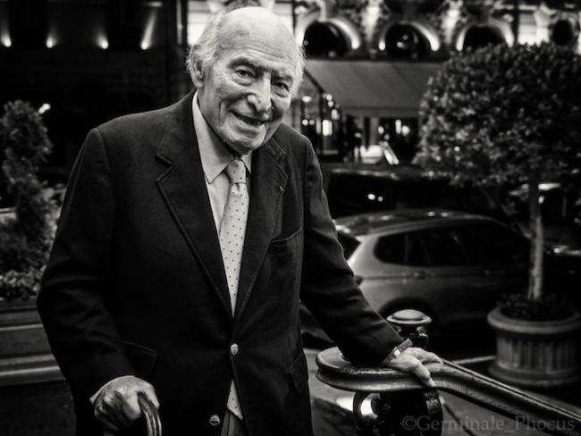 George Wein, Monte-Carlo Jazz Festival, 2012 © Umberto Germinale-Phocus