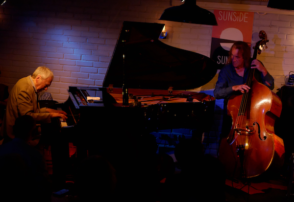 Ren&eacute; Urtreger (p) et Yves Torchinsky (b), Sunside, Paris, 16 ao�t 2019 &copy; J&eacute;r�me Partage