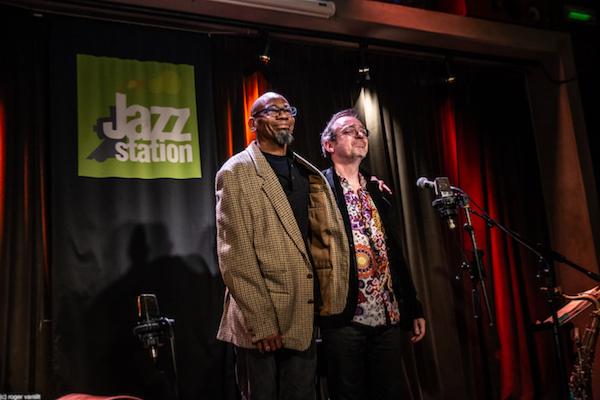 Reggie Washington et Fabrice Alleman, Jazz Station, Bruxelles, 10 f&eacute;vrier 2023 &copy; Roger Vantilt