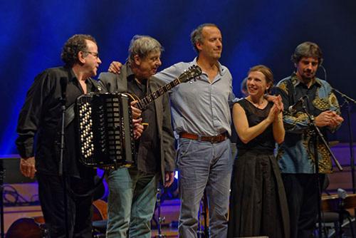 R. Galliano, P. Catherine, I. Paduart, R. Brochet, P. Aerts © Pierre Hembise