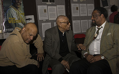 John Betsch, Hal Singer et Chico Freeman © Patrick Martineau