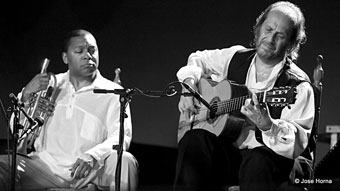 Wynton Marsalis et Paco de Lucia, Festival de Jazz de Vitoria 2006 © Jose Horna