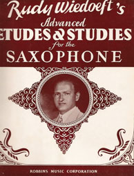 Etudes pour saxophone de Rudy Wiedoeft