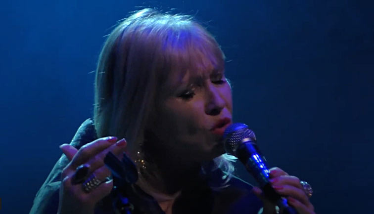 Tina May, JazzHivern, Andorre, 20 février 2015, image extraite de YouTube