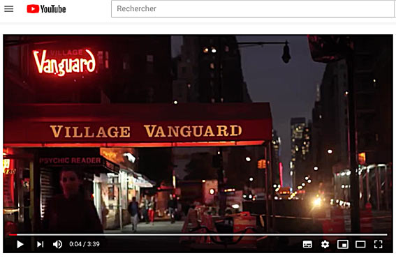 The Village Vanguard, YouTube The Village Vanguard, YouTube