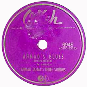 1952. Ahmad Jamal's Three Strings, Okeh 6945