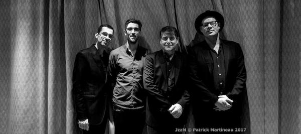 Frédéric Delestré, Bruno Schorp, Christian Brenner, Damon Brown © Patrick Martineau Frédéric Delestré, Bruno Schorp, Christian Brenner, Damon Brown © Patrick Martineau