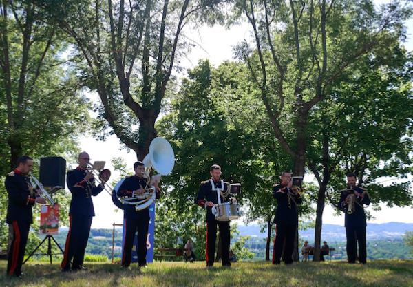 Fanfare de la Musique de l�Artillerie, Sainte-Foy-lès-Lyon, 11 juin 2022 &copy; Pascal Kober
