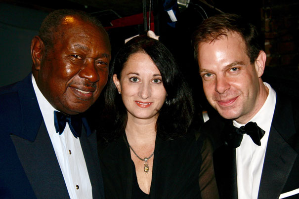 Freddy Cole, Renée Rosnes et Bill Charlap, 2005 © Terri-Lynn Pellegri by courtesy of Renée Rosnes