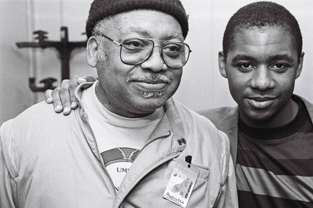 Ellis et Branford Marsalis, Jazz  Vienne 1990 © Pascal Kober