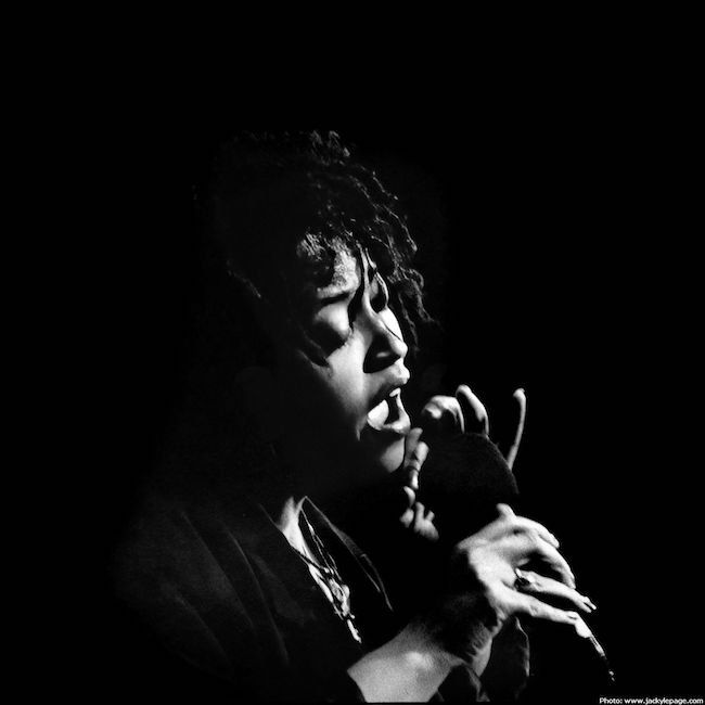Cassandra Wilson, De Werf, Bruges, Belgique, 1988 &copy; Jacky Lepage