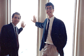 Larry Goldings et Spike Wilner © photo X, by courtesy of Spike Wilner Larry Goldings et Spike Wilner © photo X, by courtesy of Spike Wilner