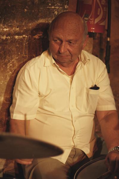  Michel Denis avec le quartet de Ted Curson, Caveau de La Huchette, 27 ao�t 2010 &copy; J&eacute;r�me Partage