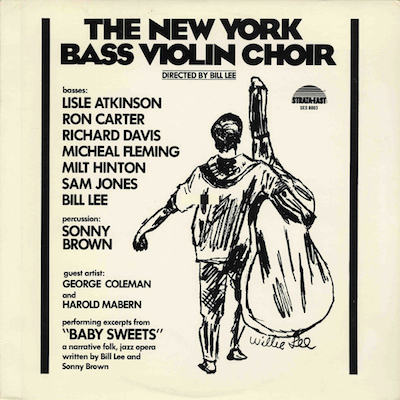 LP 1969-75. The New York Bass Violin Choir Directed by Bill Lee, Strata-East