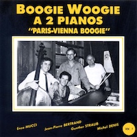 1990. Gunther Straub/Jean-Pierre Bertrand, Boogie woogie � deux pianos. "Paris-Vienna Boogie", Cafe-Society