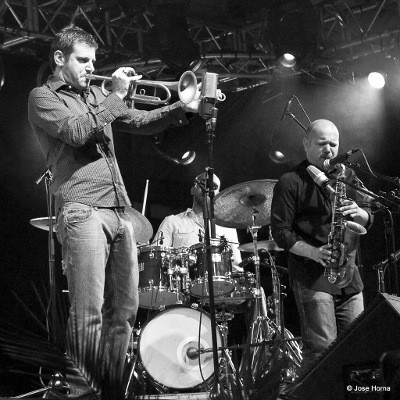 Fabrizio Bosso et Stefano Di Battista, Vitoria Jazz Festival (2009) © José M. Horna