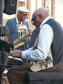 Bobby Watson et Harold Mabern, Jazz  Foix 2012 © David Bouzaclou