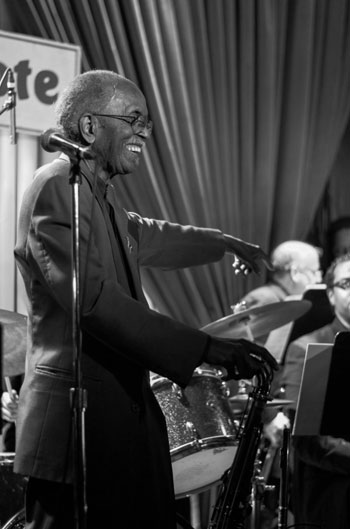 Jimmy Heath Big Band, Blue Note, New York, 7 mars 2016 © Mathieu Perez.